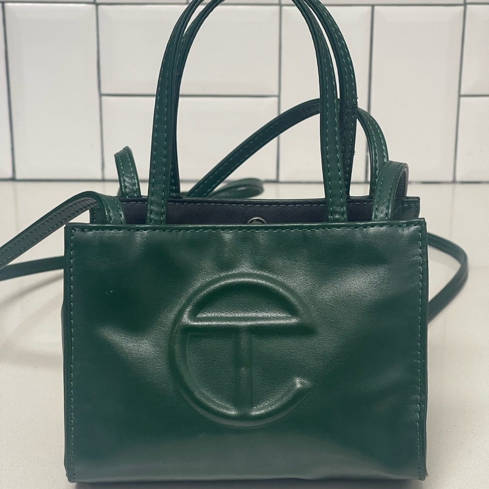 Telfar Shopping Bag Small Dark Olive